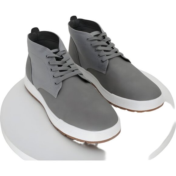 Madden Mcarsten Mid-Cut Casual Sneaker Grey Nubuck Men\'s 11.5M